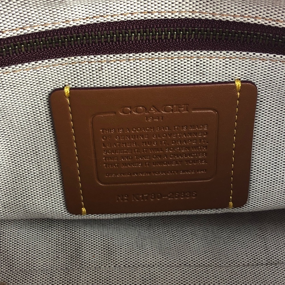 Coach Pink Floral Satchel - Picture 13 of 16